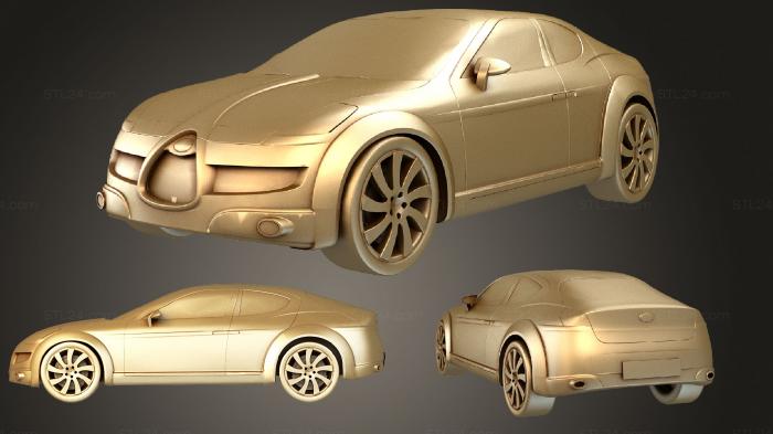 Автомобили и транспорт (Subaru B11S, CARS_3507) 3D модель для ЧПУ станка